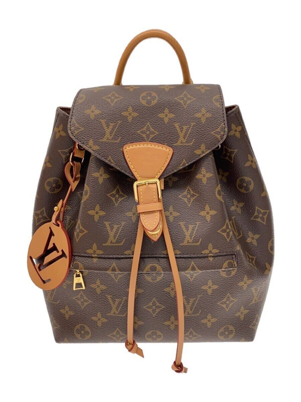 LOUIS VUITTON Montsouris NM Monogram Canvas Brown All over